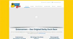 Desktop Screenshot of entenrennen.de